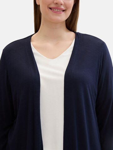 Cardigan Tom Tailor Women + en bleu