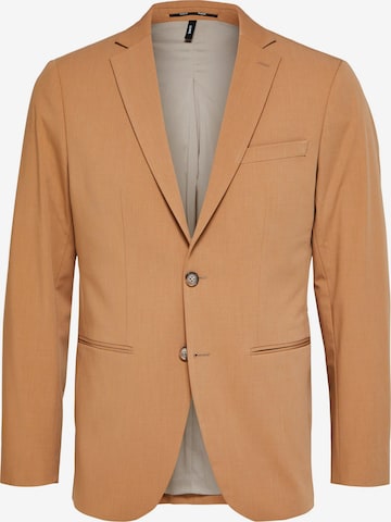 SELECTED HOMME Slim fit Suit Jacket 'Liam' in Beige: front