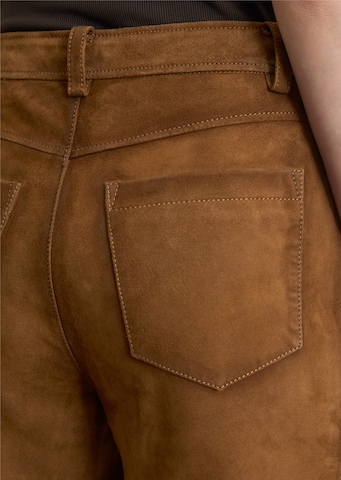 Marc O'Polo Regular Hose in Braun