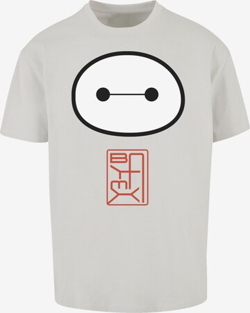 T-Shirt 'Big Hero 6 Baymax' F4NT4STIC en gris : devant