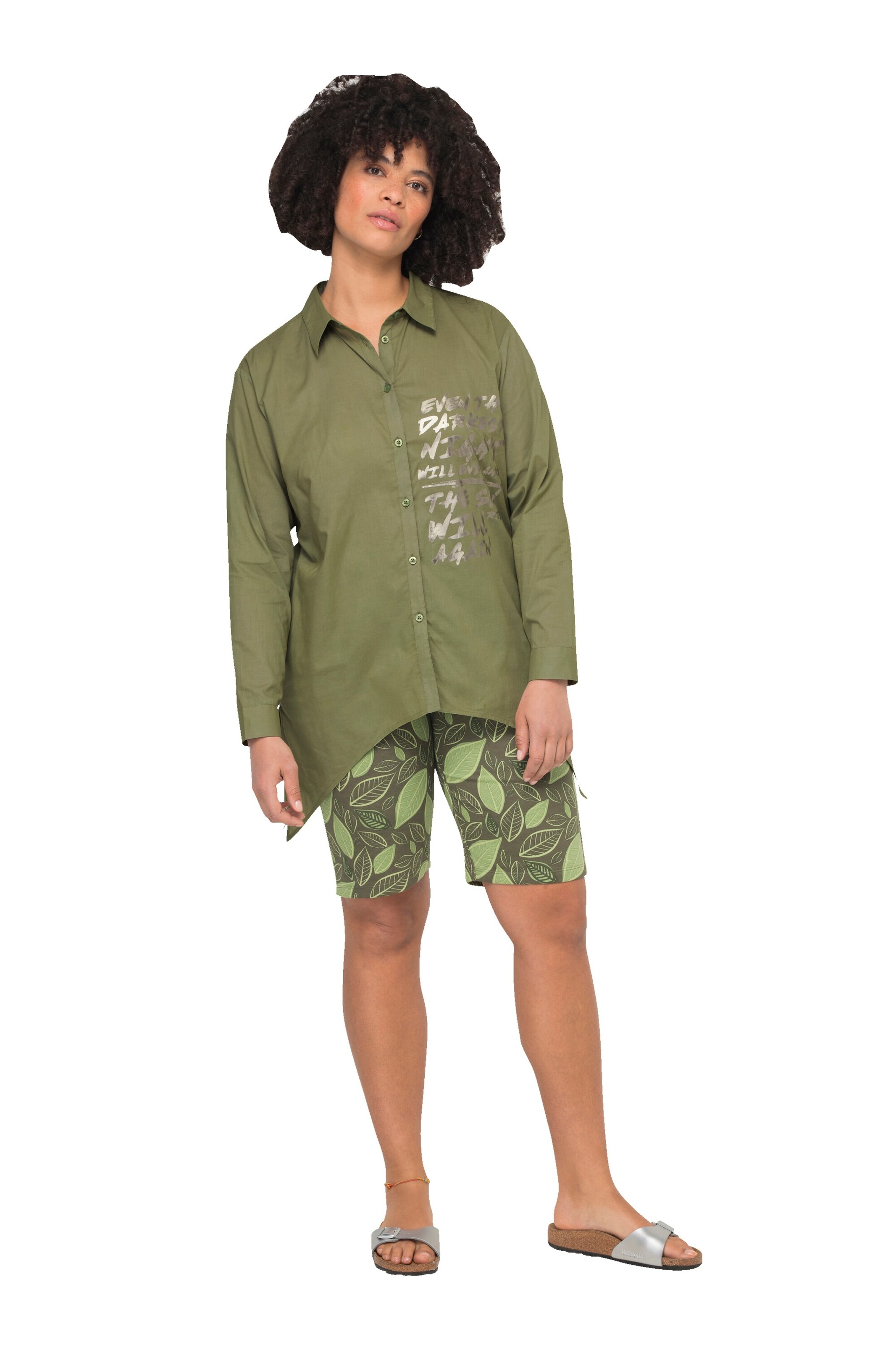 Janet & Joyce Blouse in Green