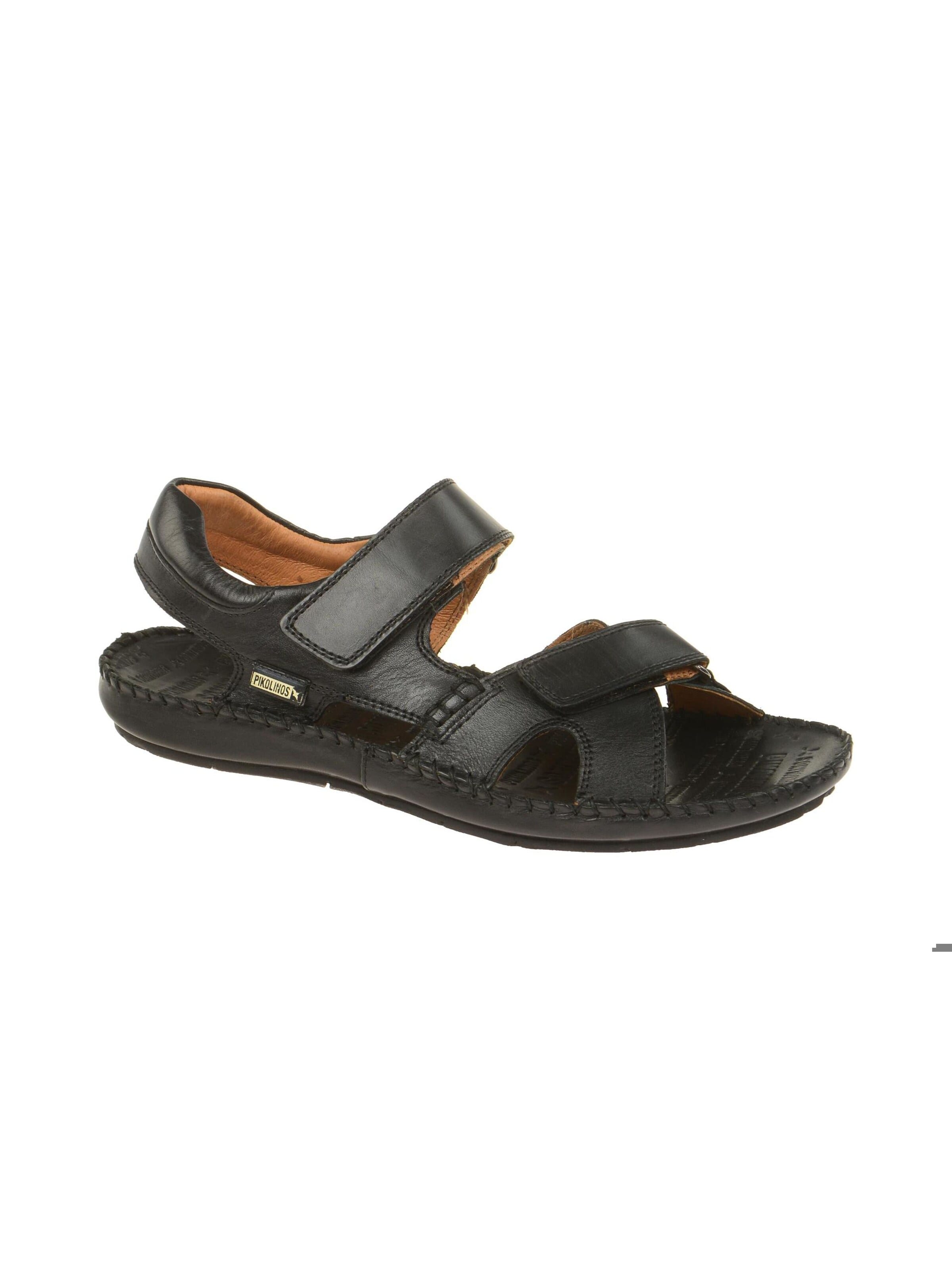 PIKOLINOS Sandale 'Tarifa'‌‌‌‌‌‌‌ in Schwarz: Vorderseite