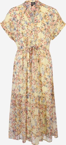 Vero Moda Tall Shirt Dress 'KAYA' in Yellow: front