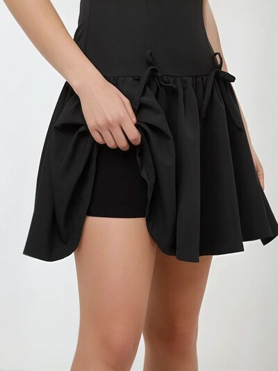 Hiccup Robe de cocktail en 34 en noir, Vue avec produit