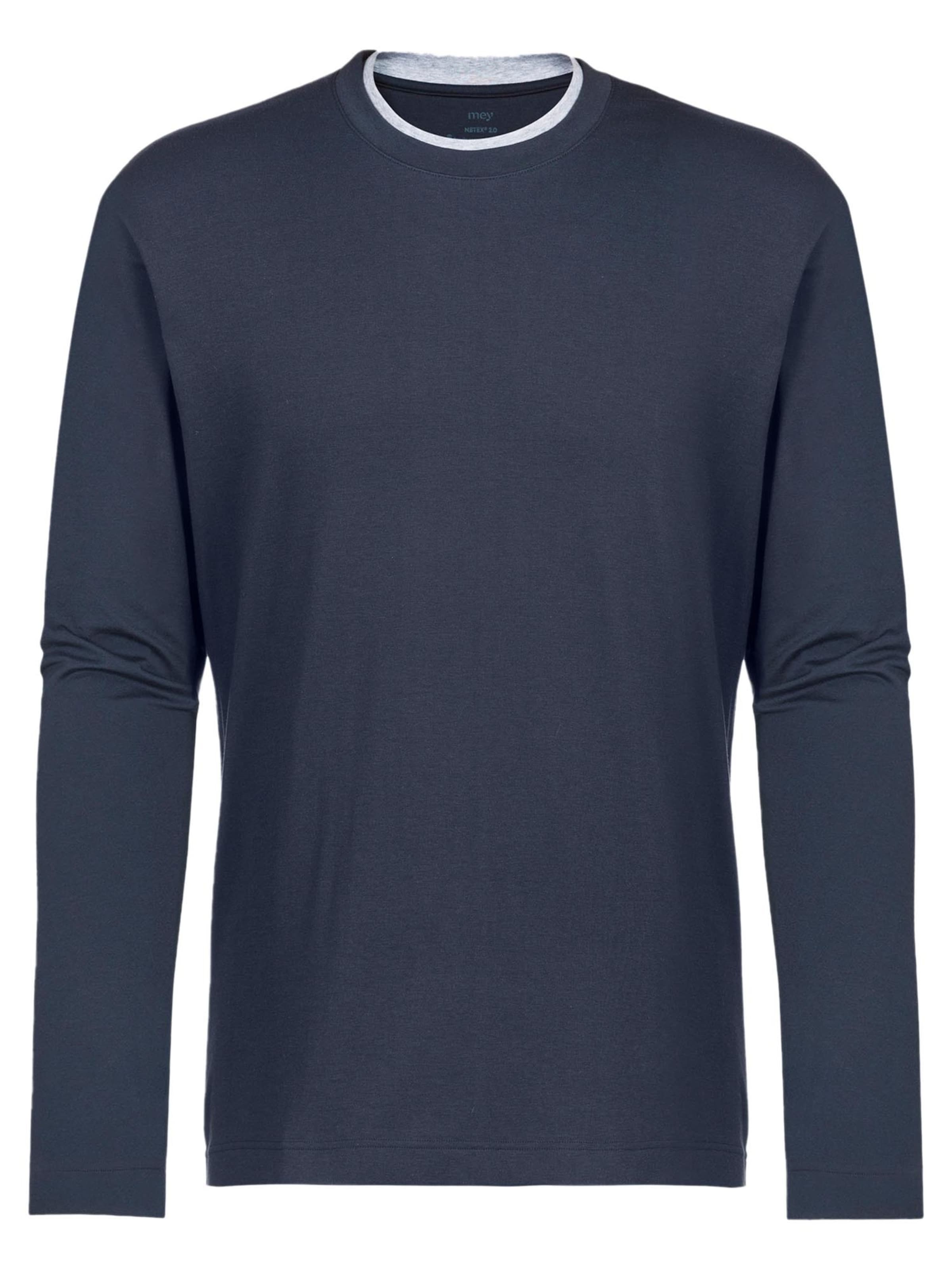 Mey Shirt 'NSTEX 2.0'‌‌‌ in Blau: Vorderseite