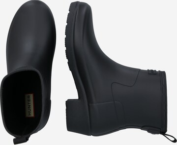 HUNTER Gummistiefel in Schwarz