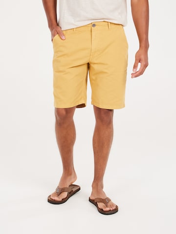 PROTEST Regular Hose 'PRTCOMIE' in Gelb