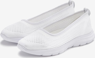 Ballerines LASCANA en blanc