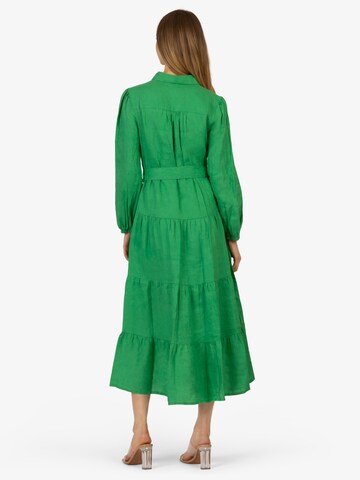 Robe-chemise mint & mia en vert : devant