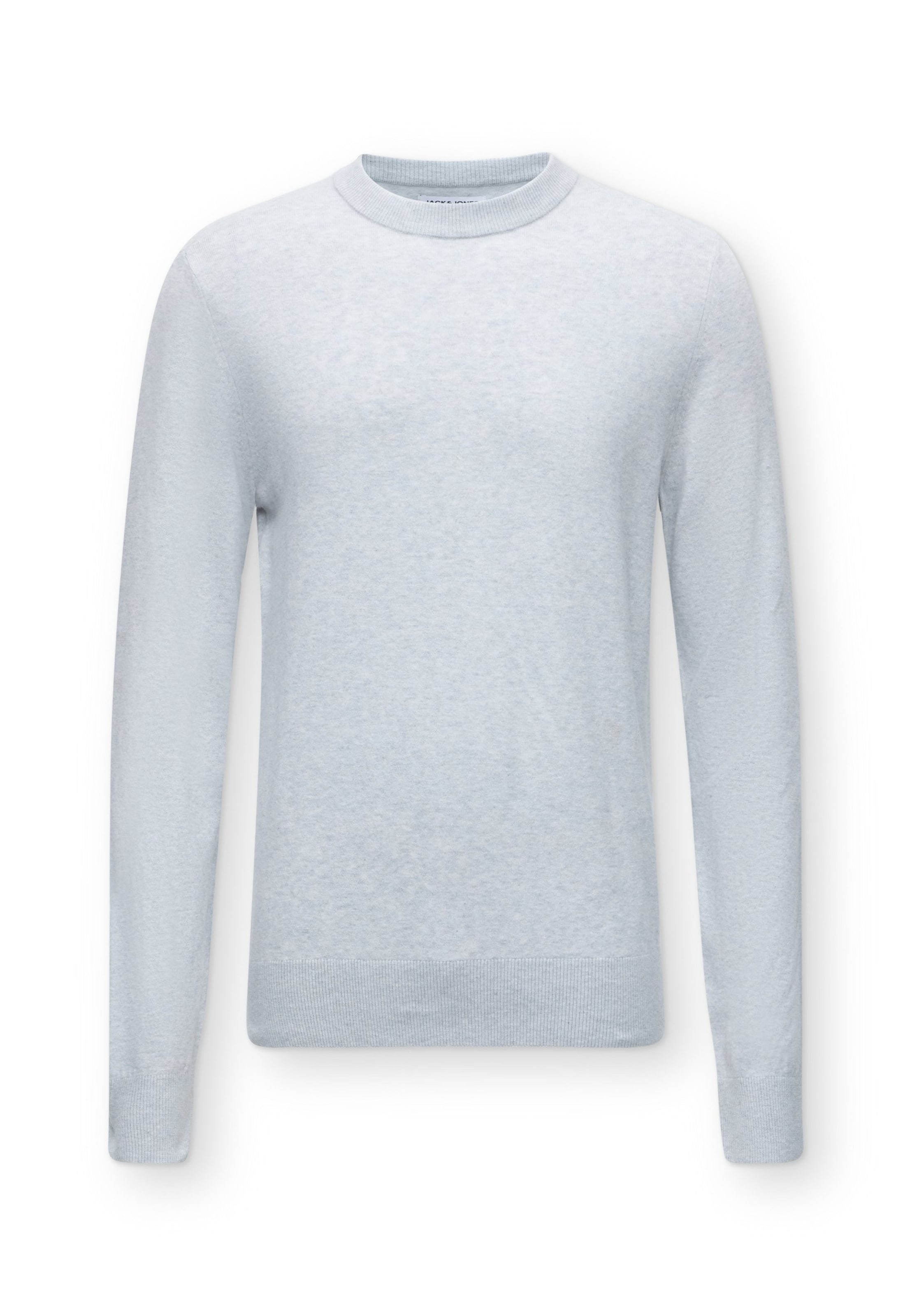 JACK & JONES Trui 'JJEPERFECT' in Grijs: voorkant