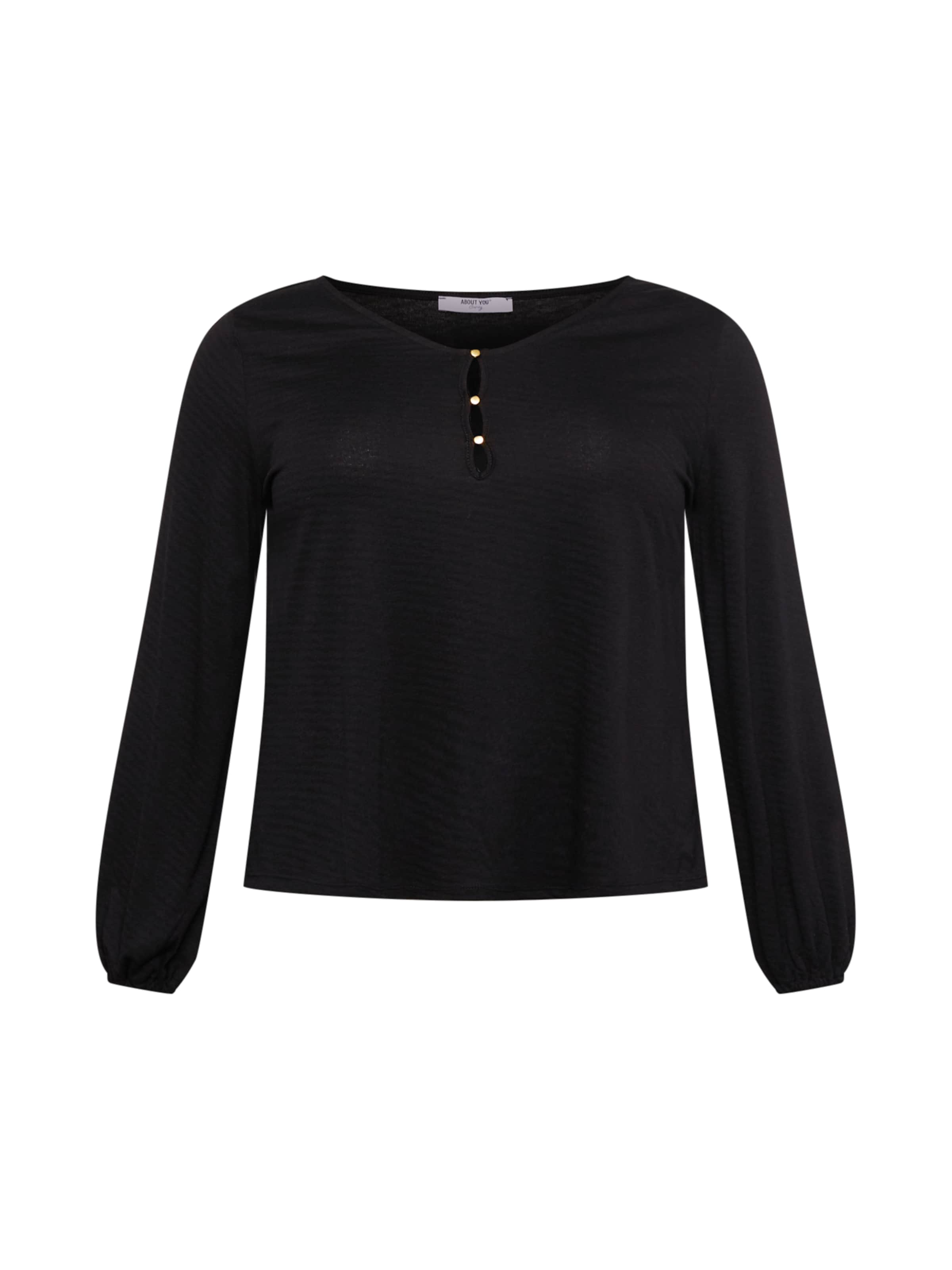 ABOUT YOU Curvy Shirts 'Hedda' i sort: forside