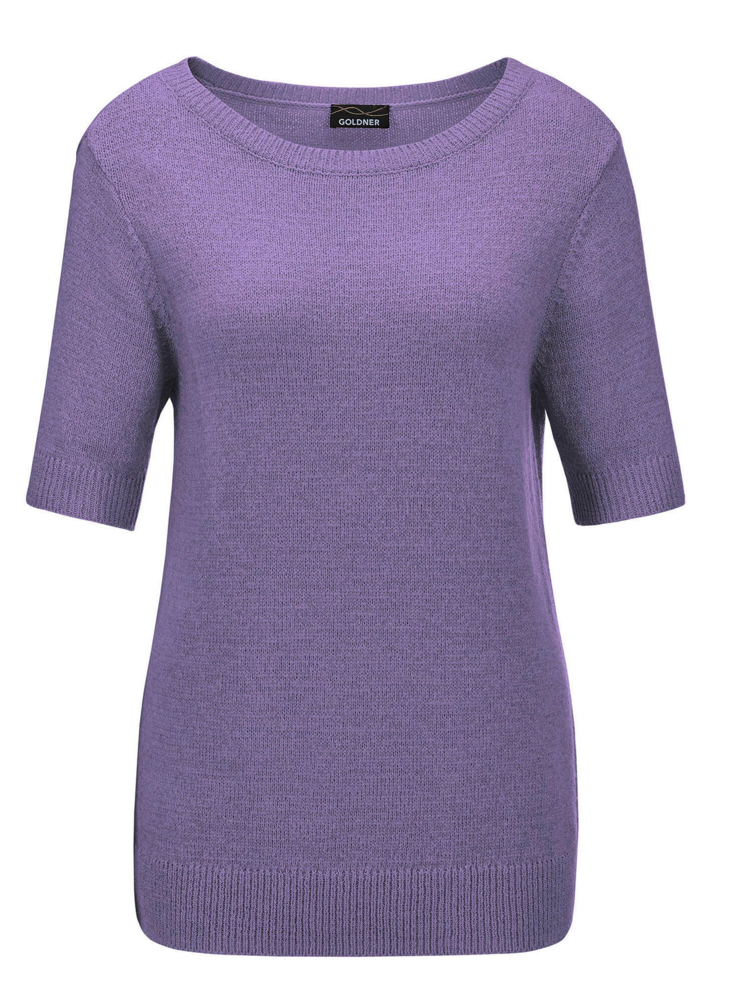 Goldner Sweater in Purple: front