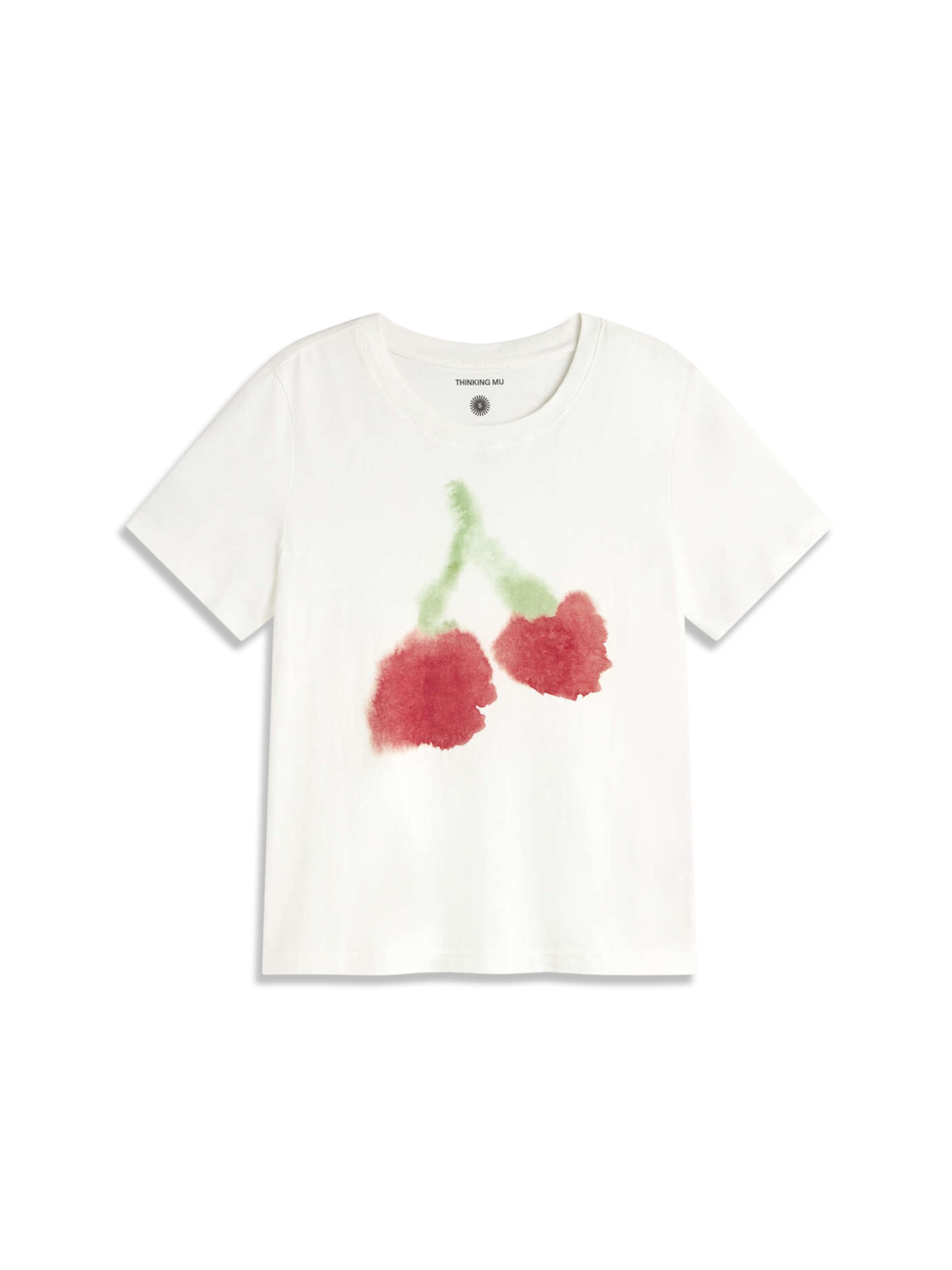 T-shirt 'Ida' Thinking MU en blanc : devant