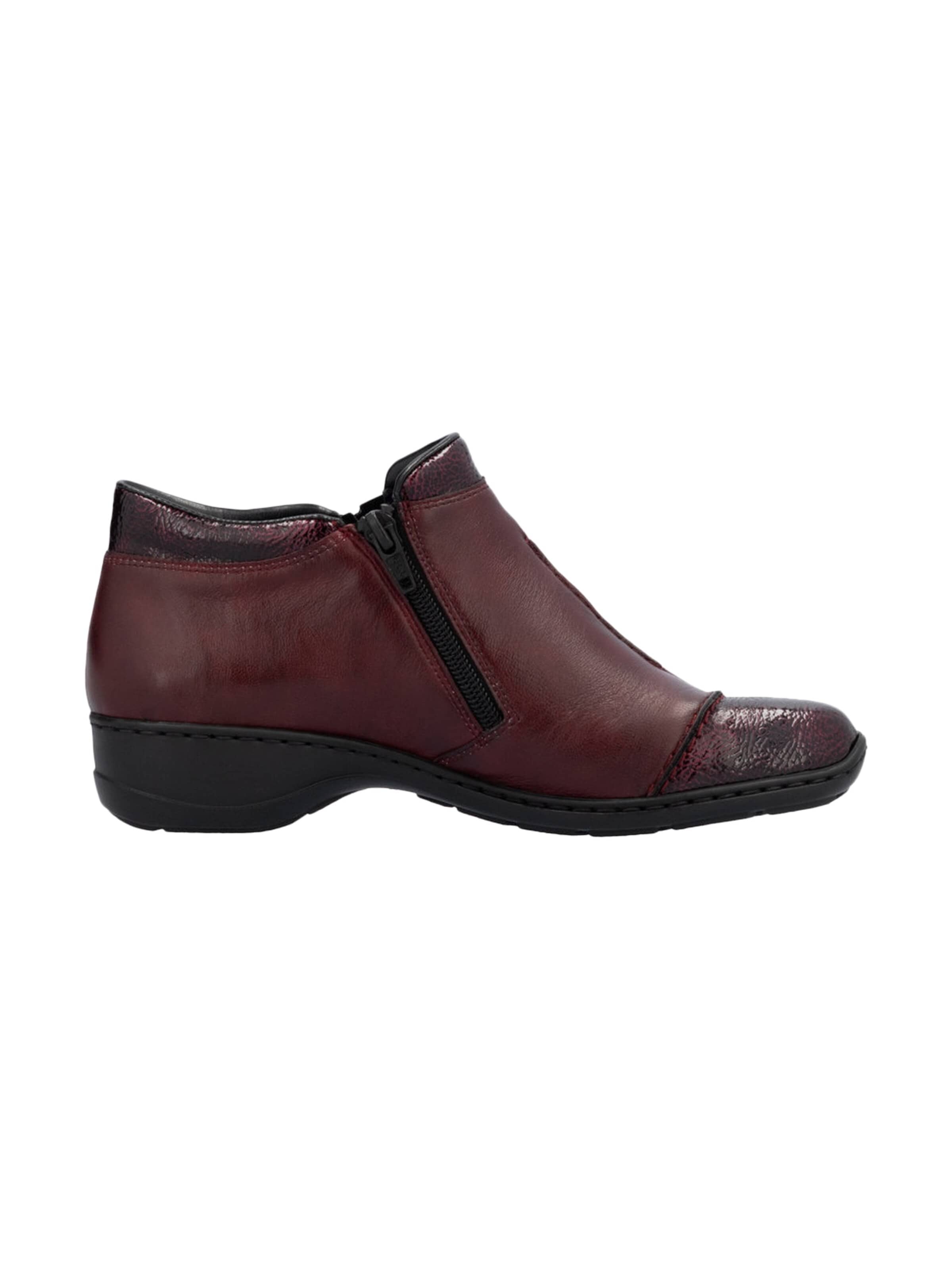 Bottines Rieker en rouge