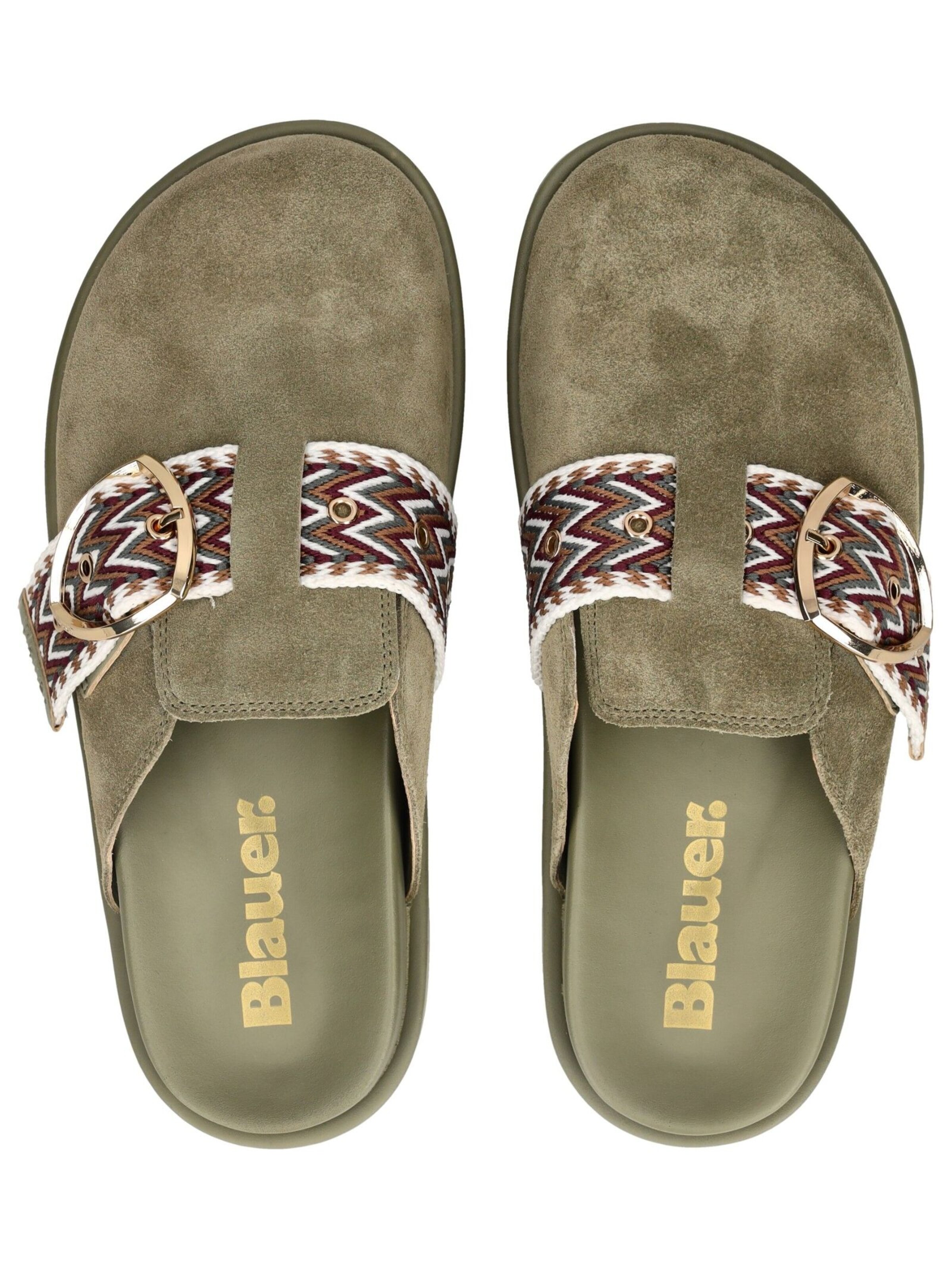 Zoccoletto di Blauer.USA in verde