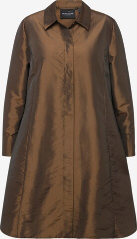 Ulla Popken Between-Season Jacket in Bronze: front