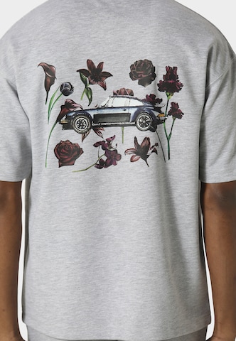 T-Shirt 'Bloom Torque' Pas De Monaco en gris