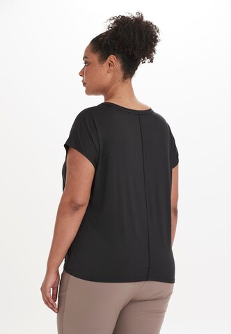 Q by Endurance Shirt 'Jenirei' in Schwarz