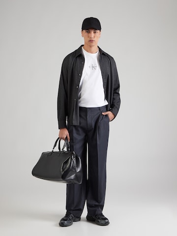 balts Calvin Klein Jeans T-Krekls