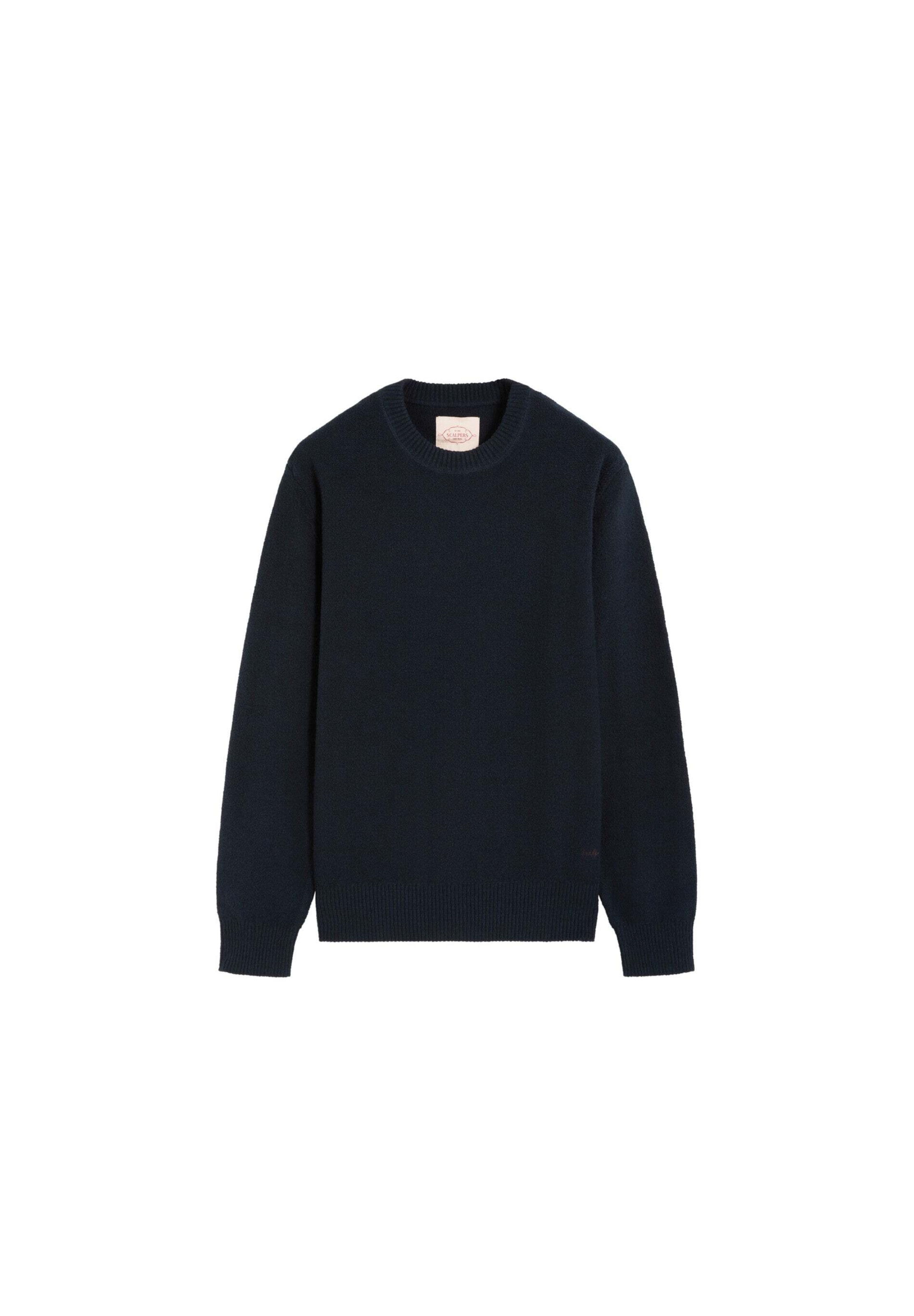 Scalpers Trui ' ' in Blauw: voorkant