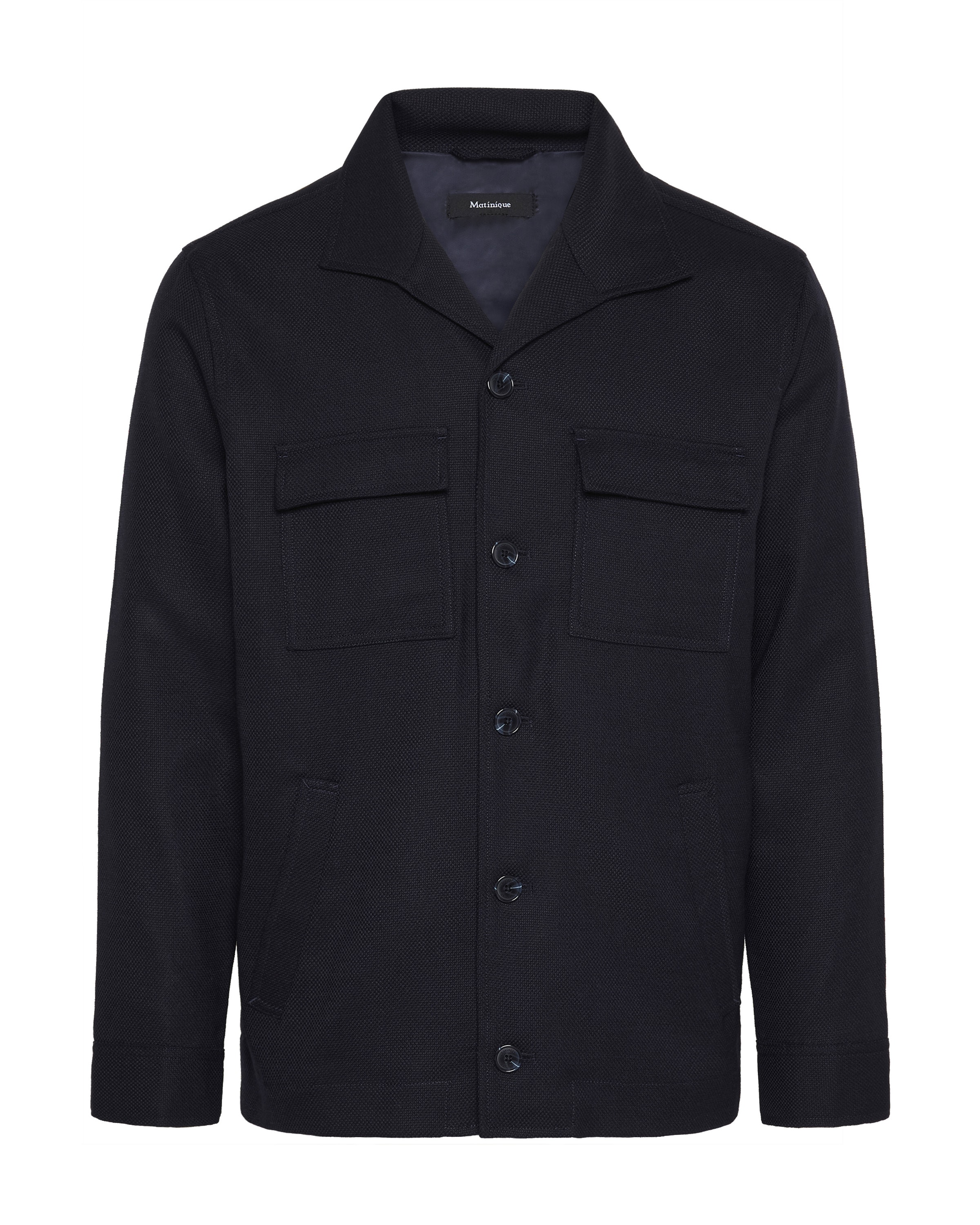 Matinique Between-season jacket 'MALanden W' in Blue: front