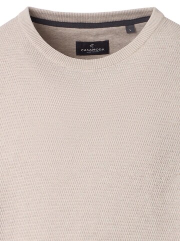 CASAMODA Trui 'Basic' in Beige
