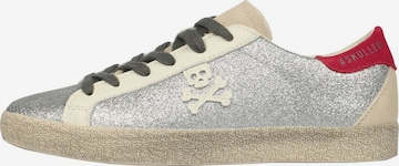 Scalpers Sneakers 'Henry' in Silver: front