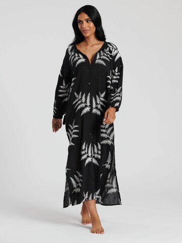South Beach Kleid in Schwarz: Vorderseite