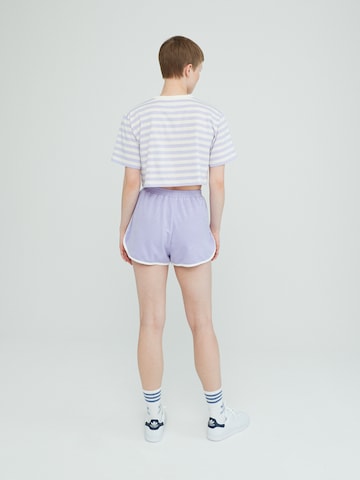 Regular Pantalon 'Eike' EDITED en violet