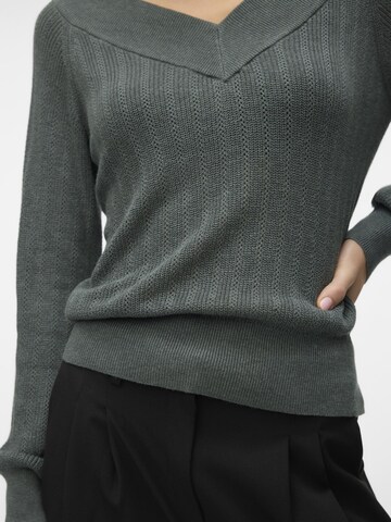 VERO MODA Sweater 'VMNewLexsun' in Green