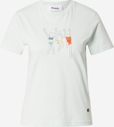 Brava Fabrics T-Shirt 'Jump' in aqua / gelb / orange, Produktansicht