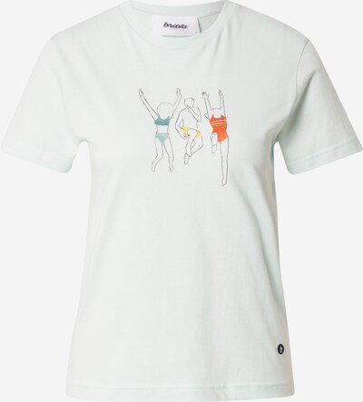 Brava Fabrics T-Shirt 'Jump' in aqua / gelb / orange, Produktansicht