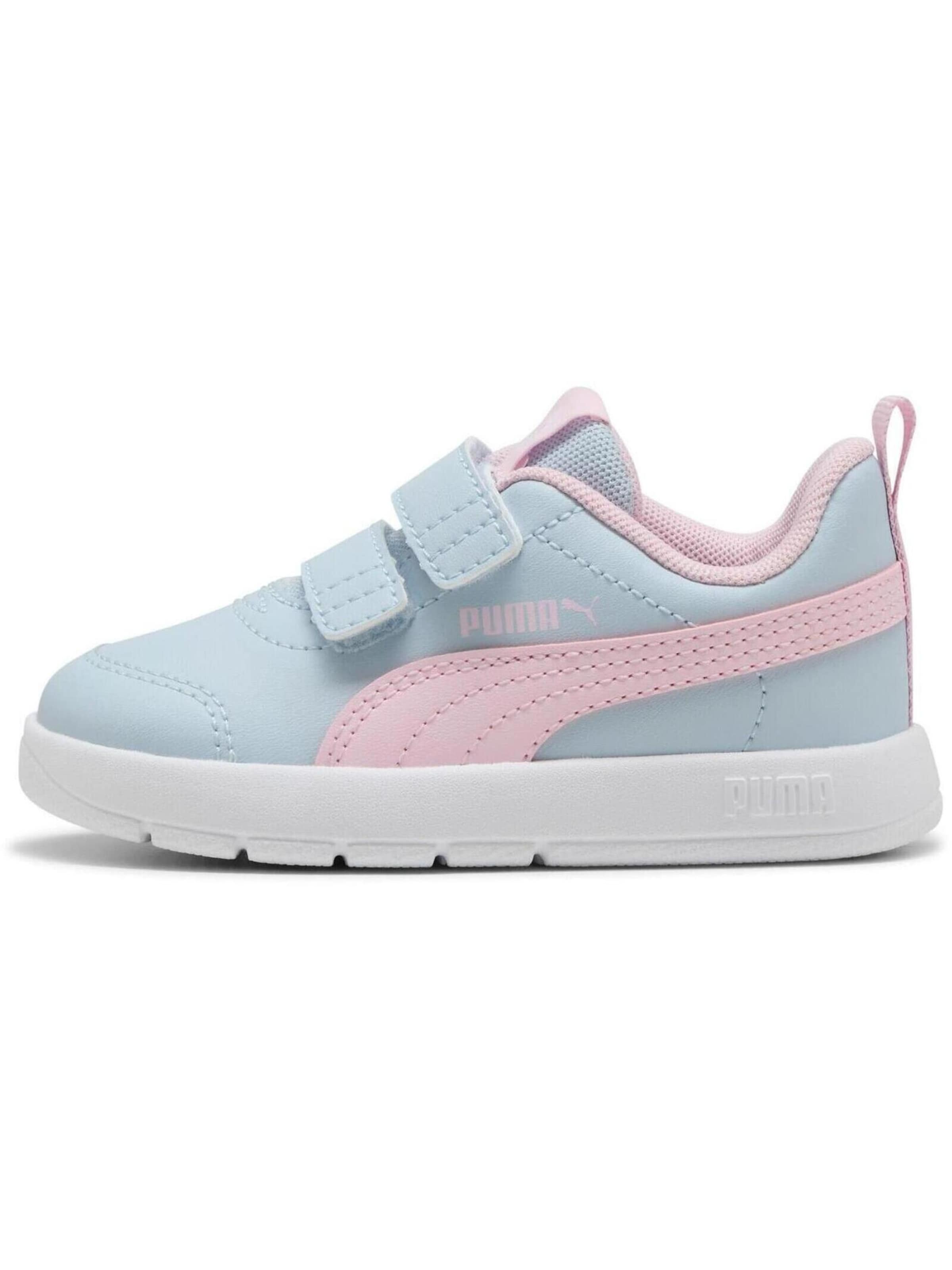 PUMA - Calzado deportivo 'Courtflex V3 V Inf' en azul: frente