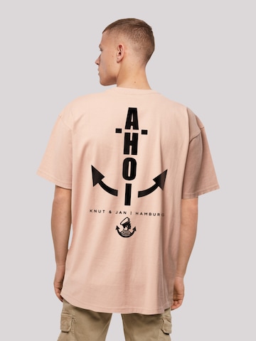 T-Shirt F4NT4STIC en rose : devant