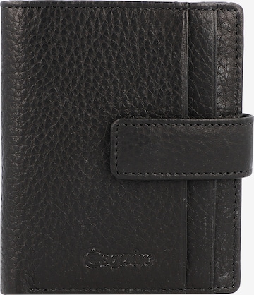 Esquire Oslo Kreditkartenetui RFID Leder 8,5 cm in Schwarz: predná strana