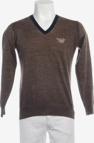 ARMANI Sweater & Cardigan in L in Brown: front