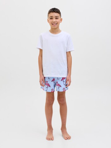 Jack & Jones Junior Kratke kopalne hlače 'JPSTMAUI' | modra barva