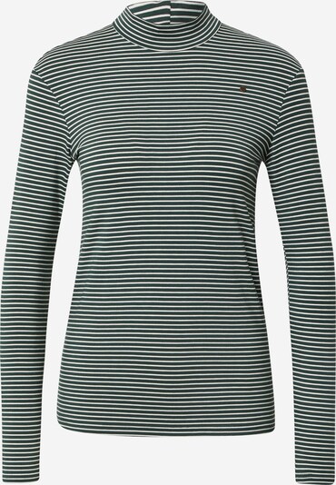 Blutsgeschwister Shirt 'Lonely Lips Turtle' in grün / weiß, Produktansicht