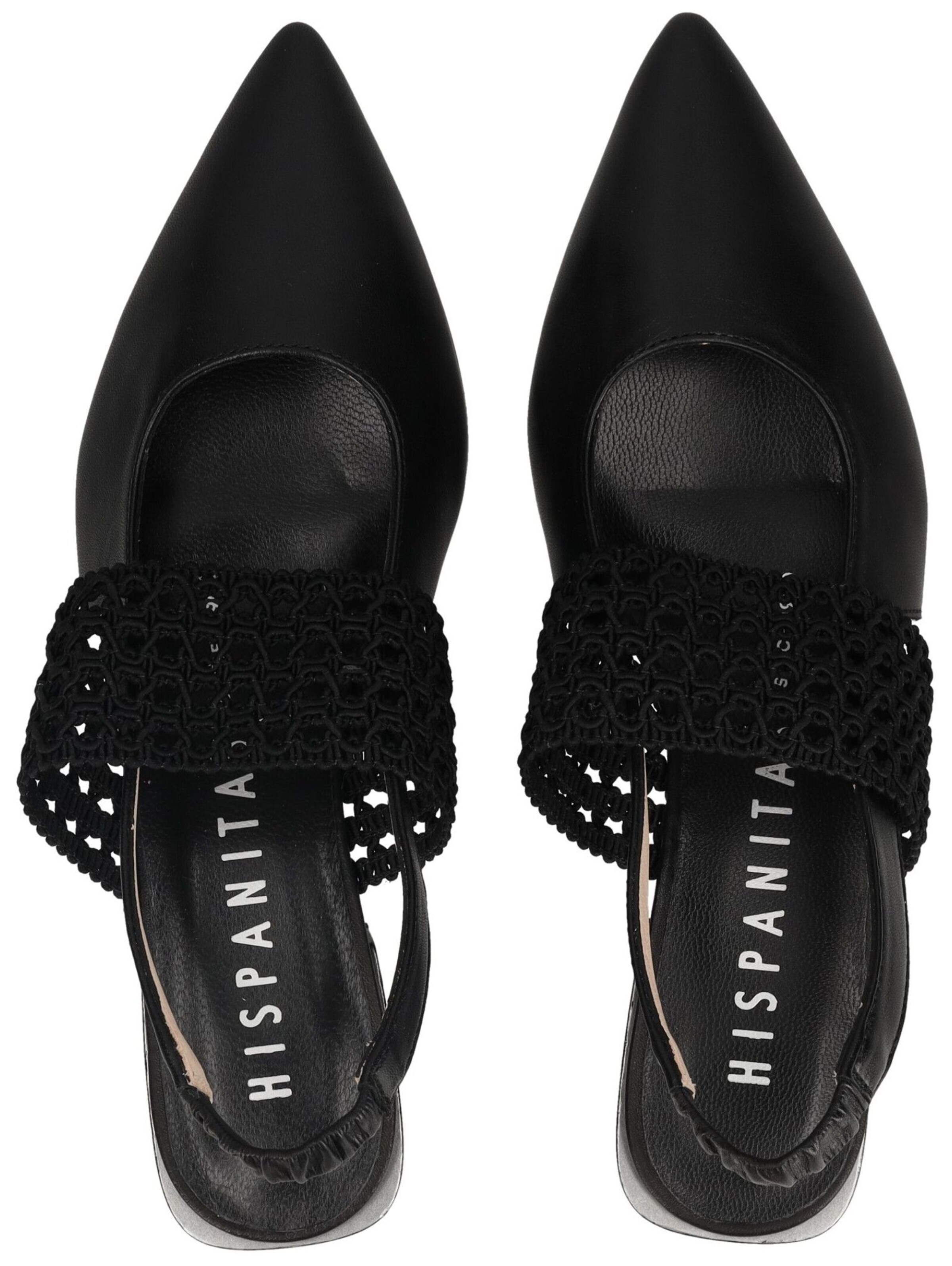 Escarpins à bride arrière Hispanitas en noir
