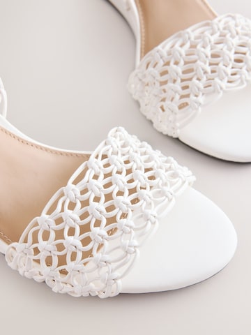 Next - Sandalias 'Forever Comfort®' en blanco