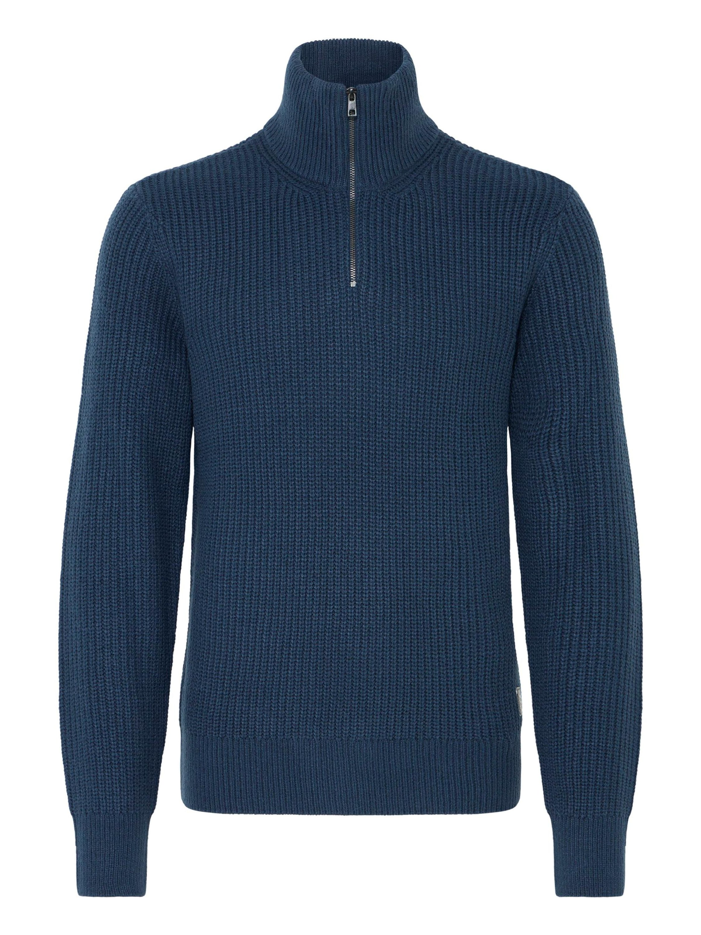 Pull-over ' BHMRibe ' BLEND en bleu : devant