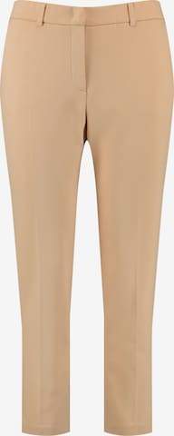 SAMOON - regular Pantalón en beige: frente