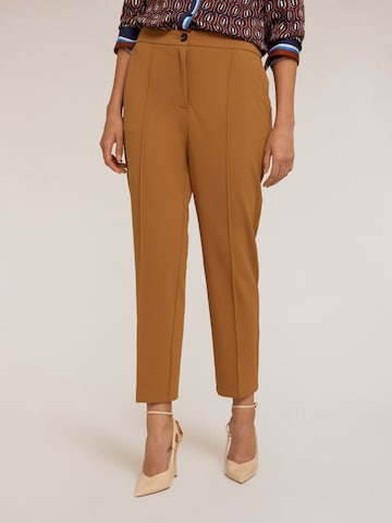 MOTIVI Regular Broek in Bruin