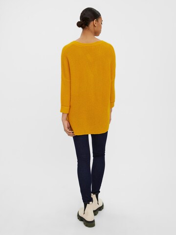 VERO MODA Pullover 'Leanna' in Gelb