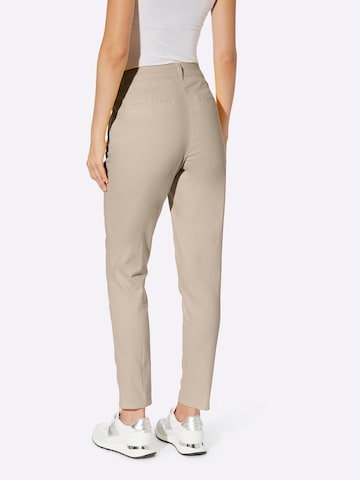 heine - regular Pantalón chino en beige