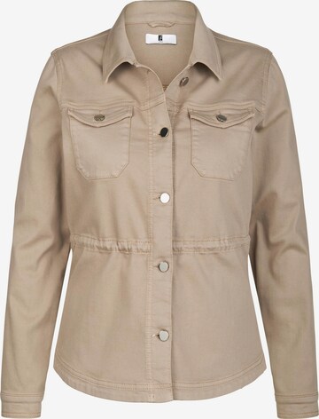 Anna Aura Blazer in Beige: front