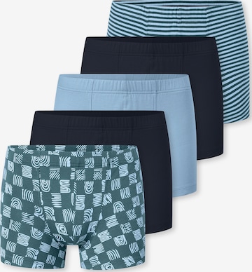 SCHIESSER Trunk ' 95/5 Multipacks ' in Blau: Vorderseite