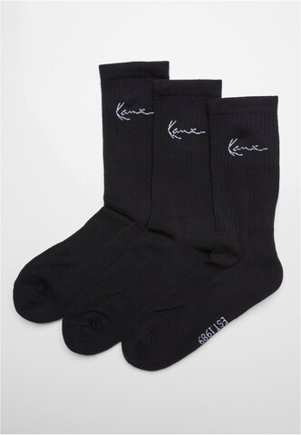 Karl Kani Socks in Black: front