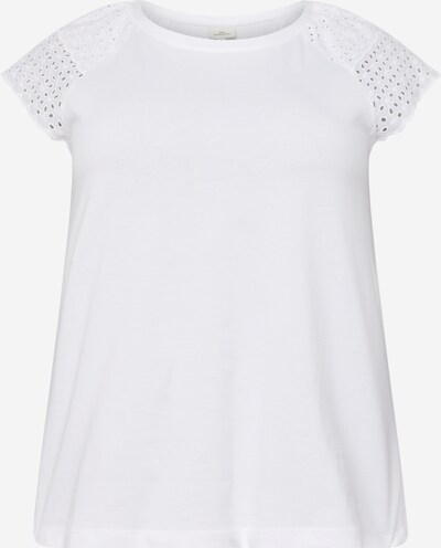 ONLY Carmakoma T-shirt 'XIANA' en blanc, Vue avec produit