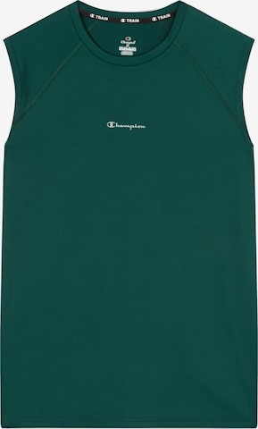 Champion Authentic Athletic Apparel Toiminnallinen paita värissä vihreä: etupuoli